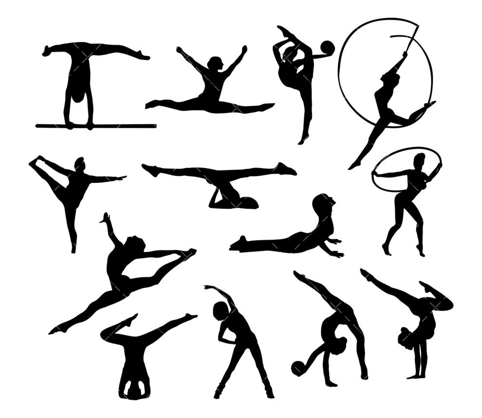 Gymnastics SVG, PNG, PDF, Gymnast SVG