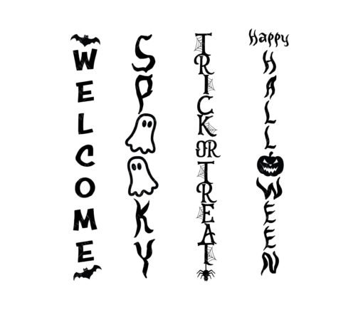 Halloween Porch Sign SVG