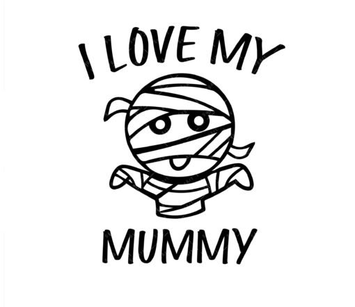 I love my Mummy SVG