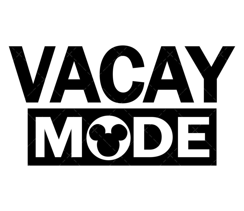 Vacay Mode SVG, PDF, PNG, Vacation SVG