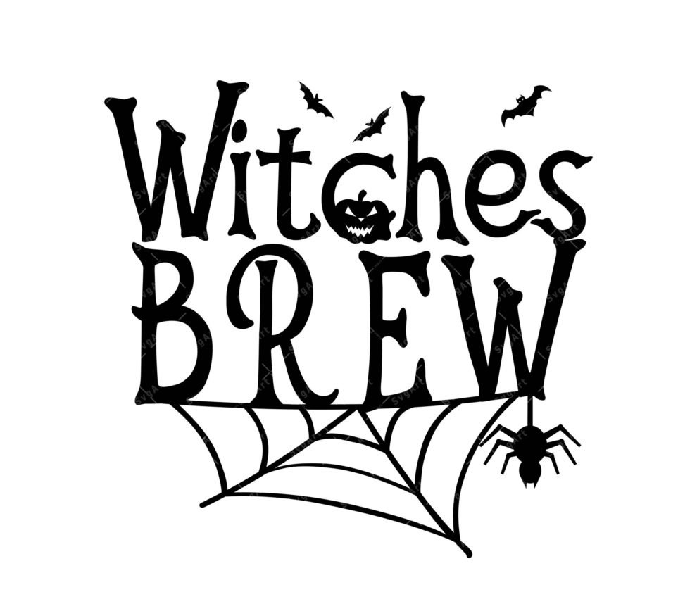 Witches Brew SVG, PDF, PNG, Halloween SVG