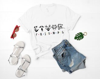 Friends SVG, PDF, PNG, Halloween Friends SVG, Horror Movie