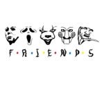 Halloween Friends SVG