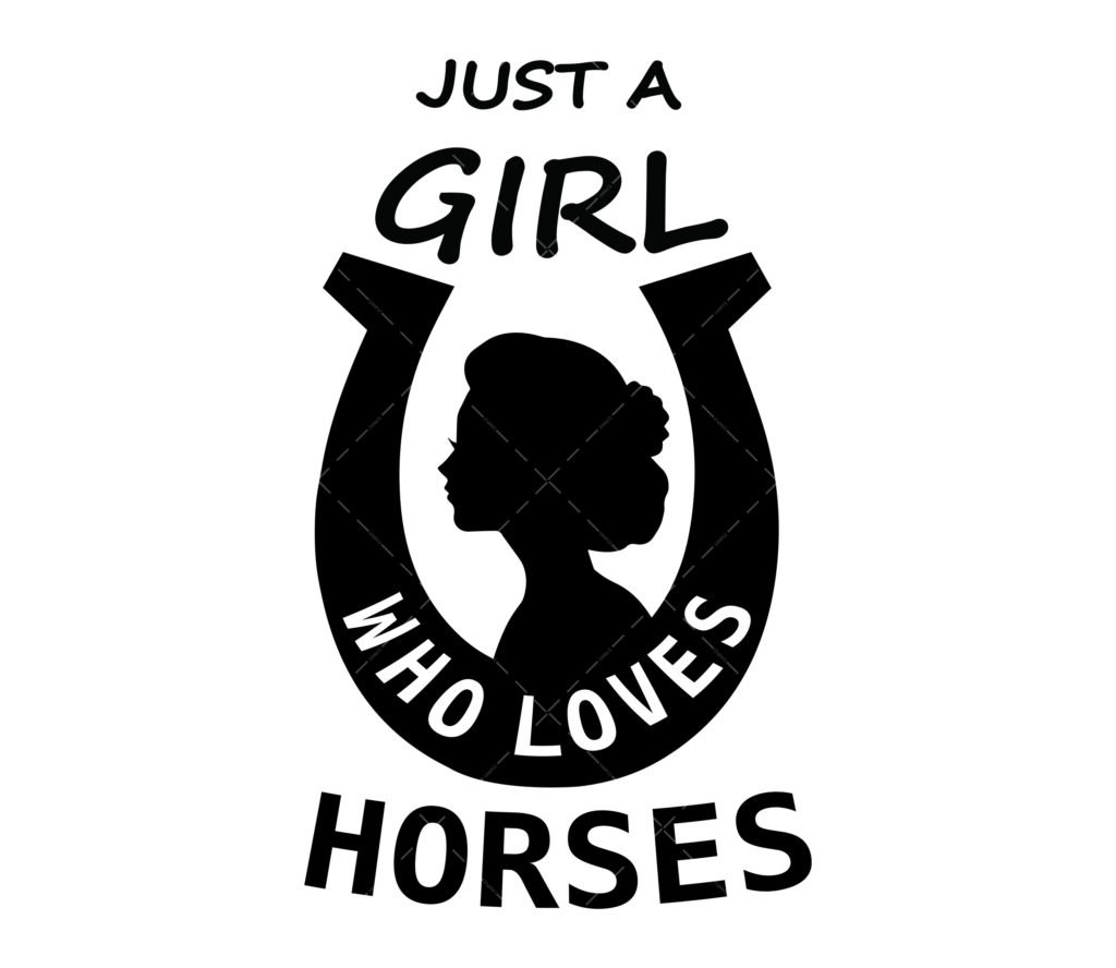Just A Girl Who Loves Horses Svg