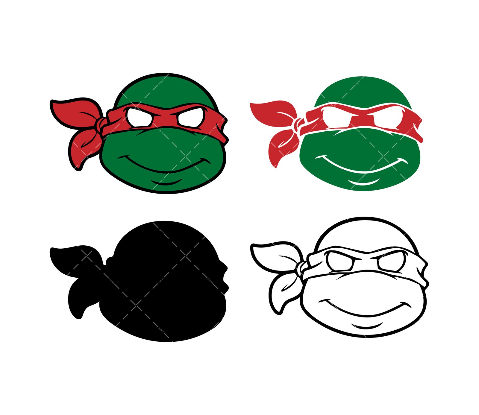 Turtle SVG, PNG, PDF, Layered Turtles SVG