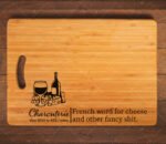 Charcuterie Definition Cutting Board SVG