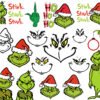 Grinch SVG Cut files for Cricut