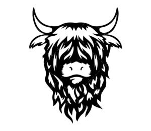 Highland Cow Svg Png Pdf Cow Svg