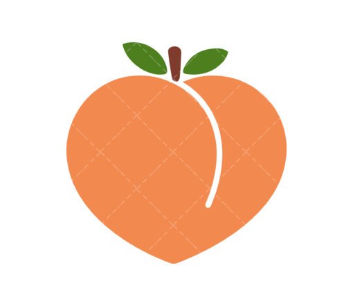 Peach SVG