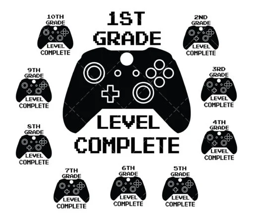 1st-Grade-Level-Complete-SVG-Bundle-2 Grade Level Complete SVG
