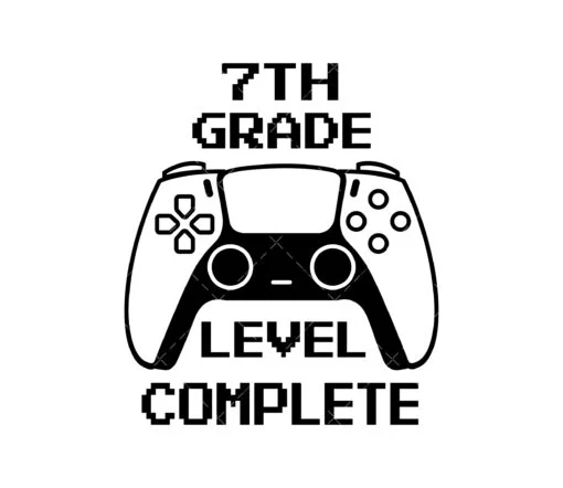 7th Grade Level Complete SVG