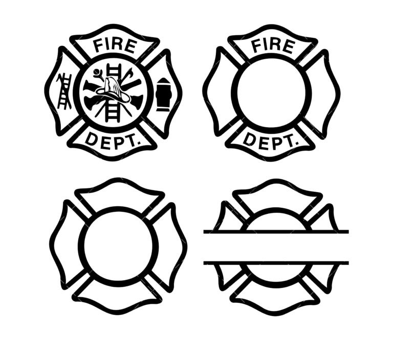 Fire Dept SVG, PNG, PDF, Firefighter SVG