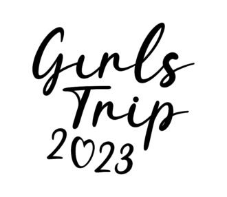 Girl's Trip 2023 SVG