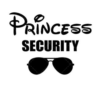 Princess Security SVG