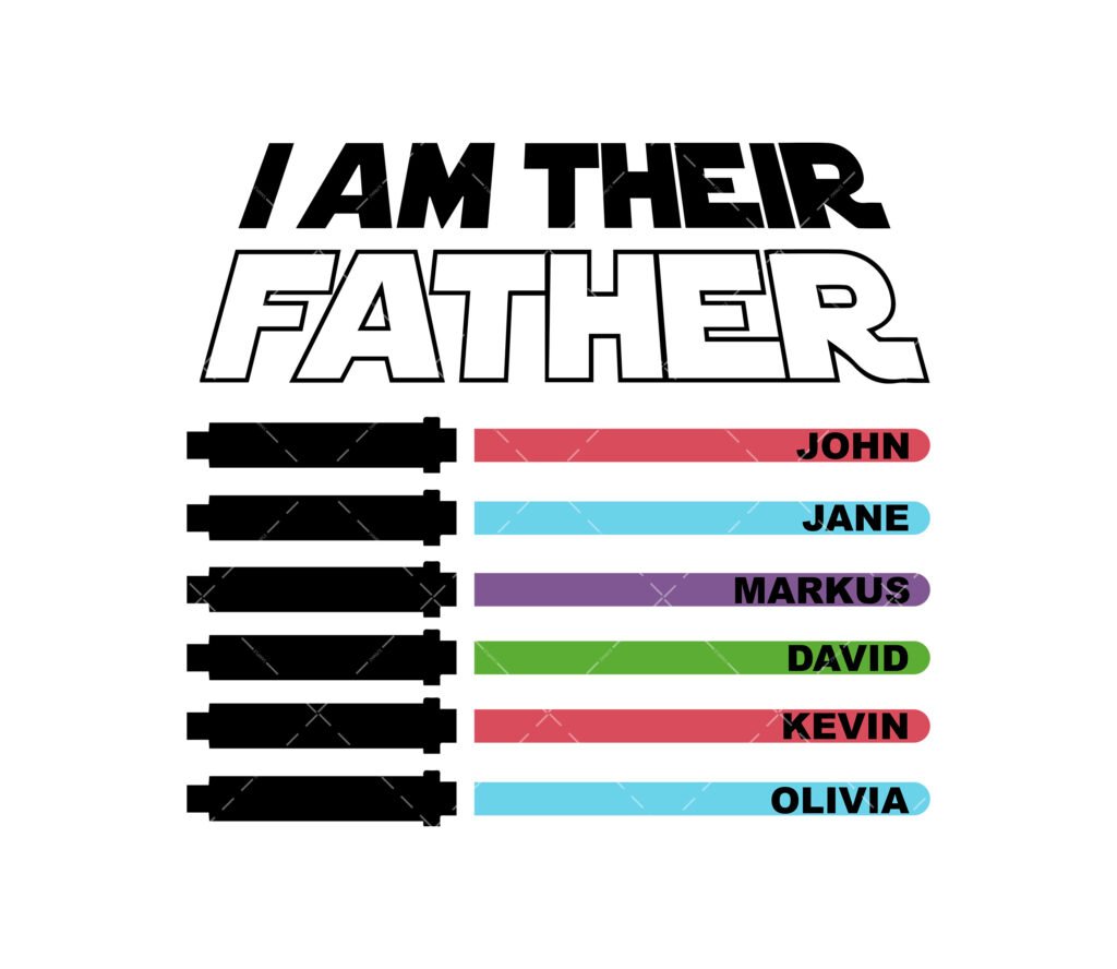 I Am Their Father SVG