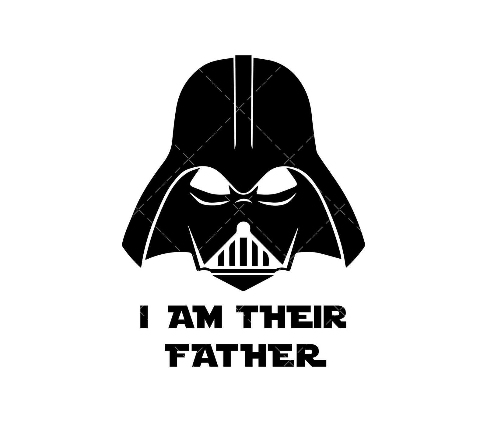 I Am Their Father SVG, PNG, PDF, Light Saber SVG