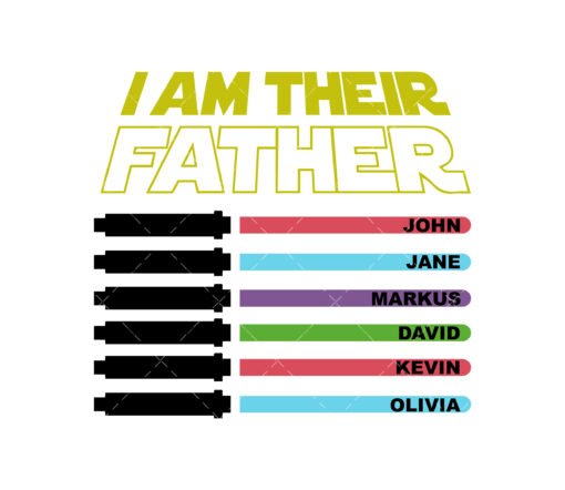I Am Their Father SVG