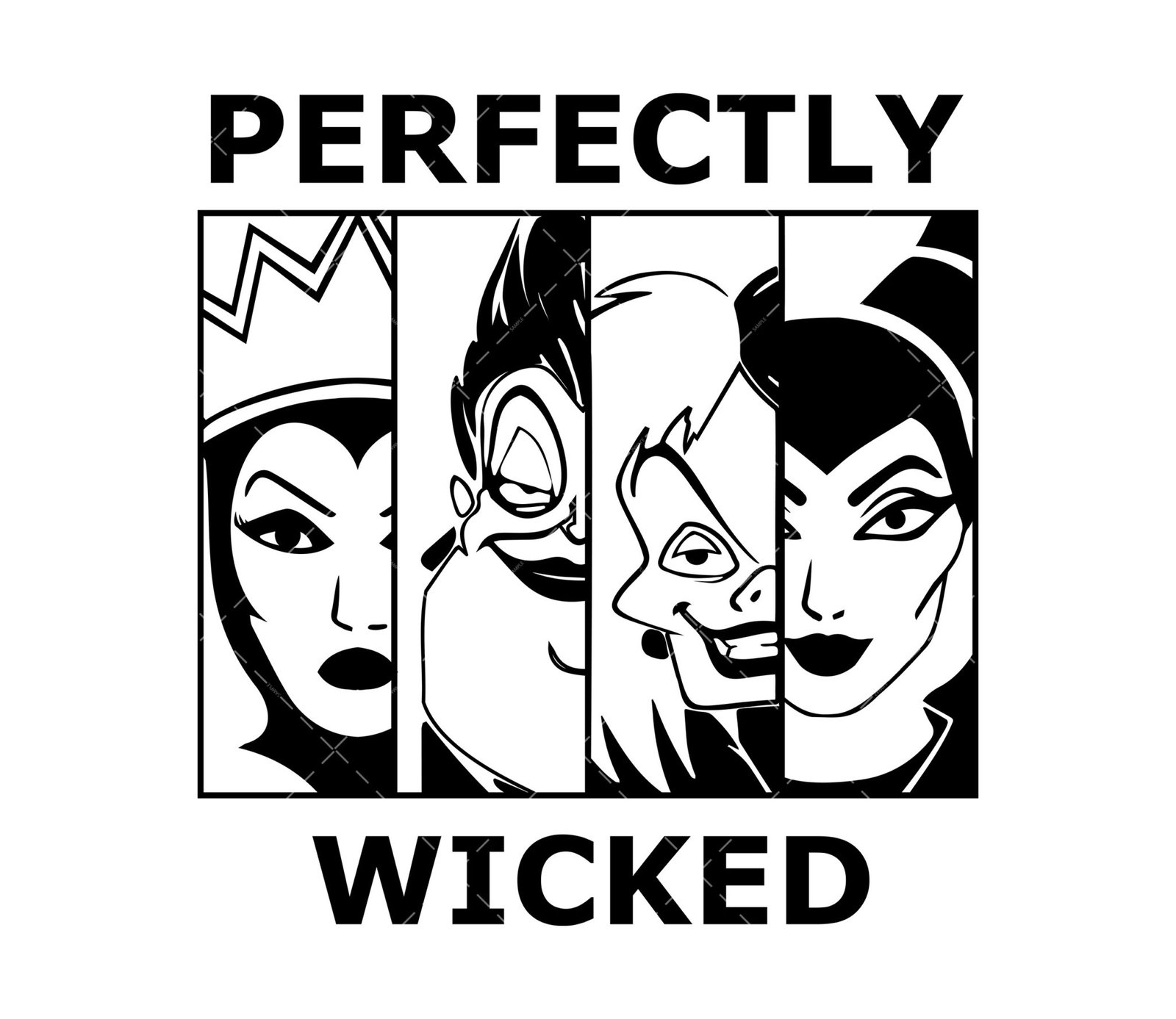 Perfectly Wicked SVG, PNG, PDF, Wicked Witch SVG