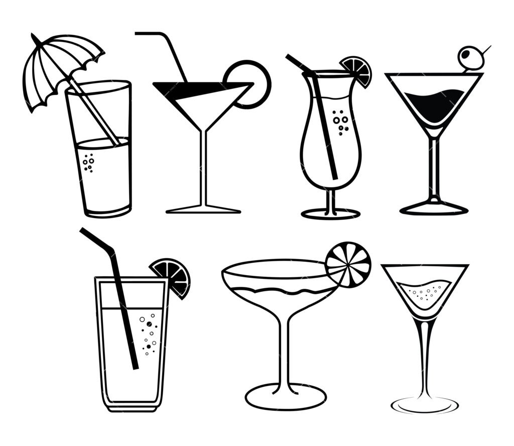 Cocktail SVG bundle