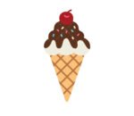 Ice cream cone SVG