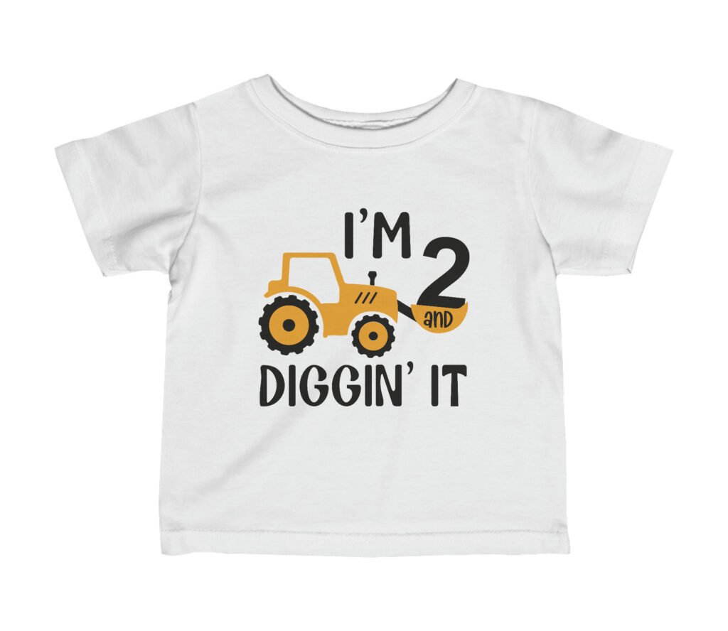 I'm 2 And Digging It SVG