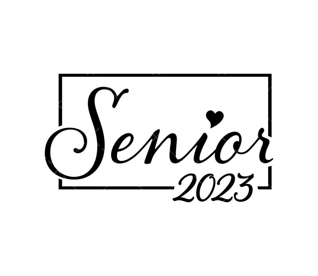 Senior 2023 svg