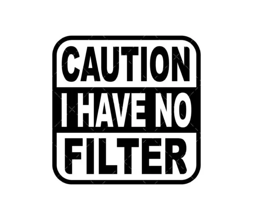 caution i have no filter svg