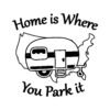 home is where you park it SVG