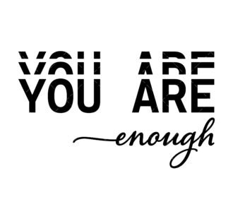 You Are Enough SVG