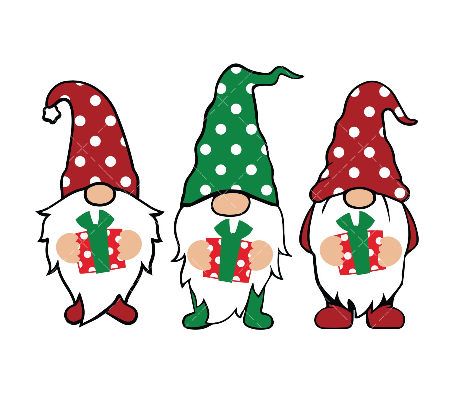 Christmas Gnomes SVG, PNG, PDF, Gnomies SVG, Gnome SVG