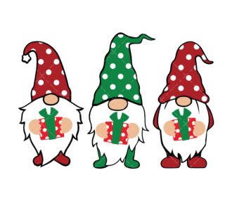 Christmas Gnomes SVG