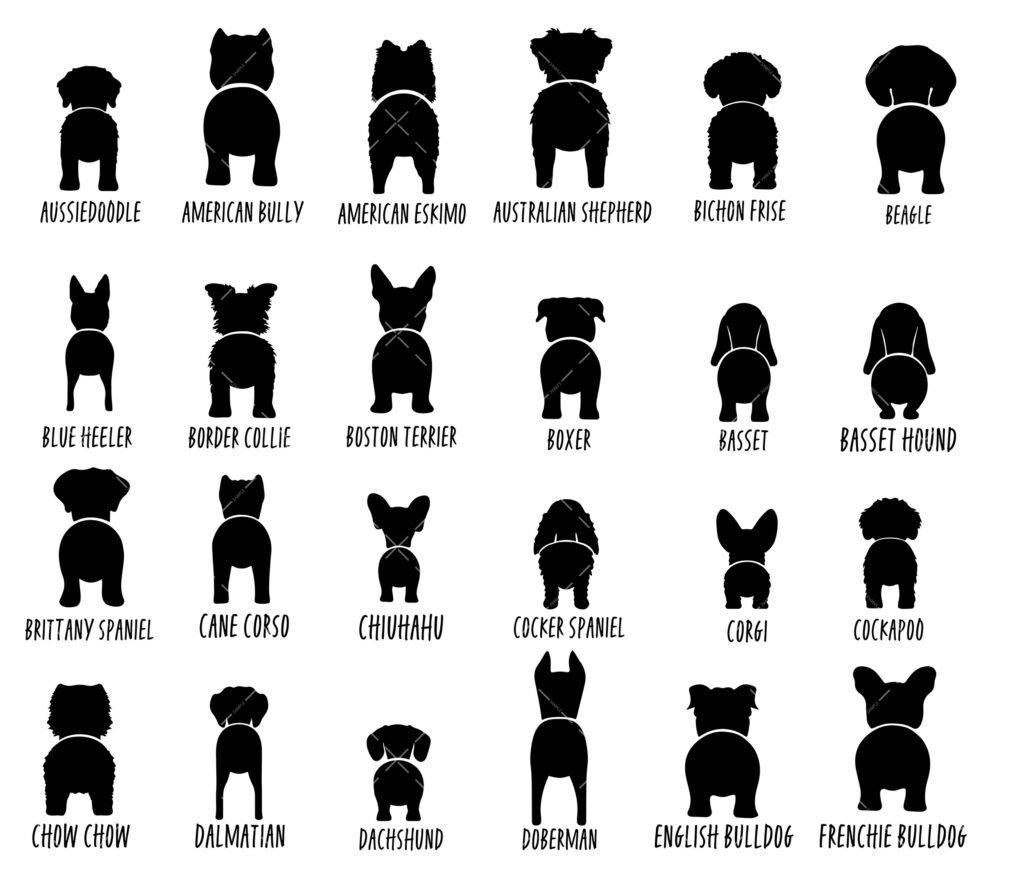 Dog Butt SVG