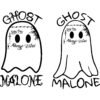 Ghost Malone SVG