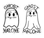 Ghost Malone SVG