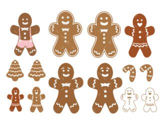 Christmas Gingerbread SVG