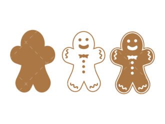Christmas Gingerbread SVG