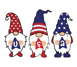 Gnomes SVG Usa