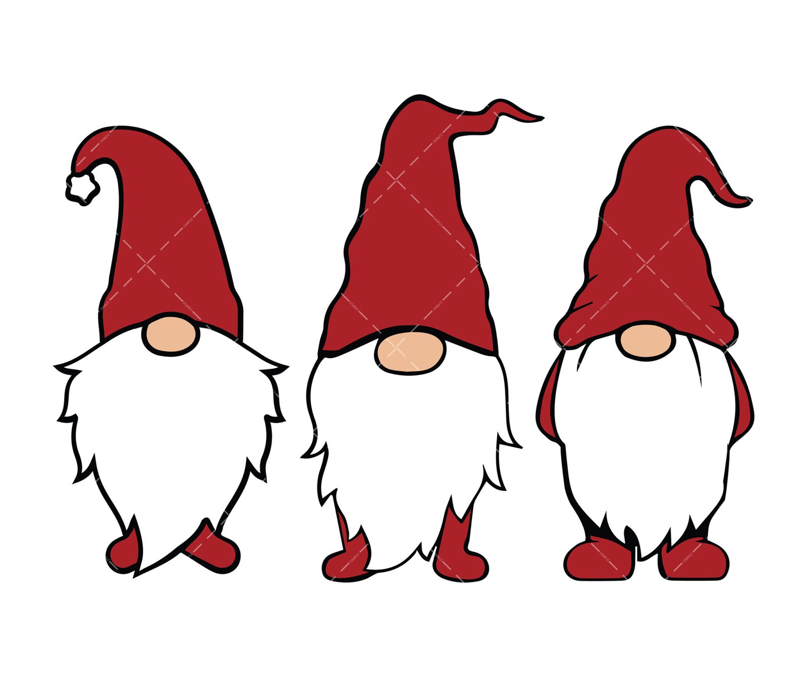 Christmas Gnomes SVG, PNG, PDF, Gnomies SVG, Gnome SVG