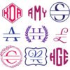 Monogram SVG Bundle