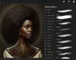 Procreate Curly Hair Brushes