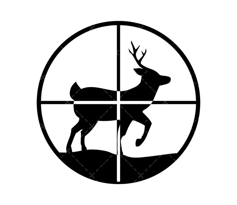 Deer Scope SVG, PNG, PDF, Hunting SVG, Hunting Shirt SVG