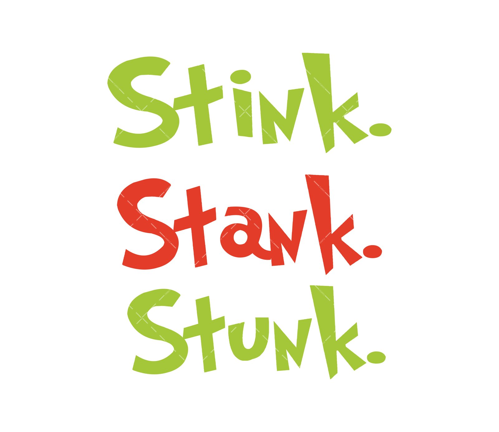 Stink Stank Stunk SVG, PNG, PDF, Christmas SVG, Grinch SVG