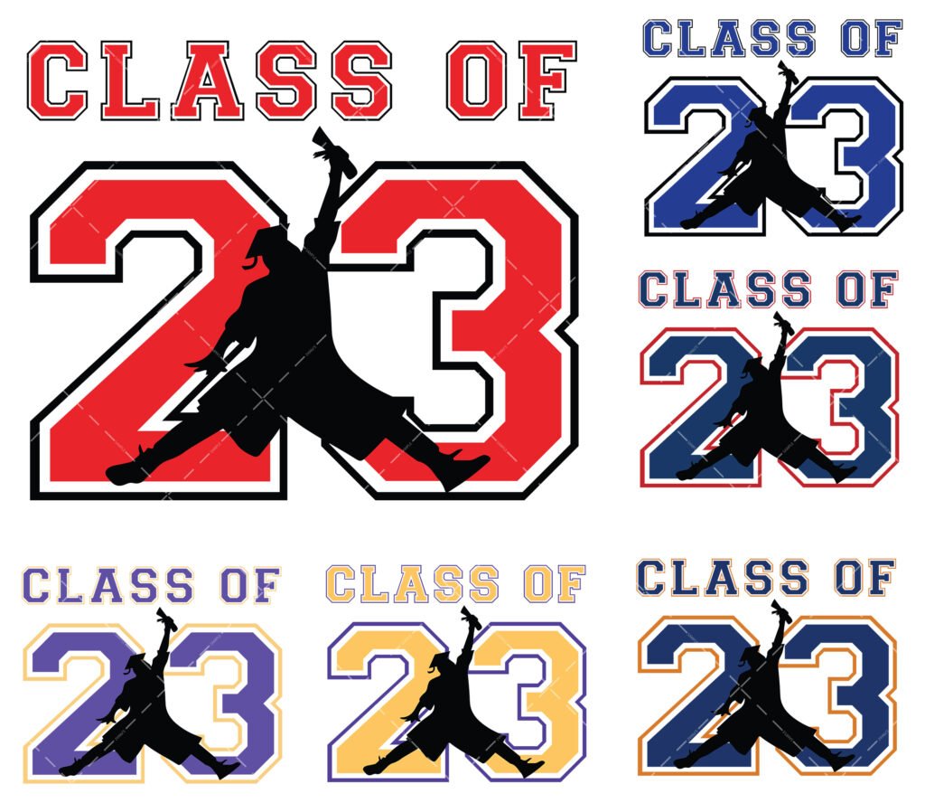 Air Class of 2023 SVG, PNG, PDF, Jordan Senior 23, Senior SVG