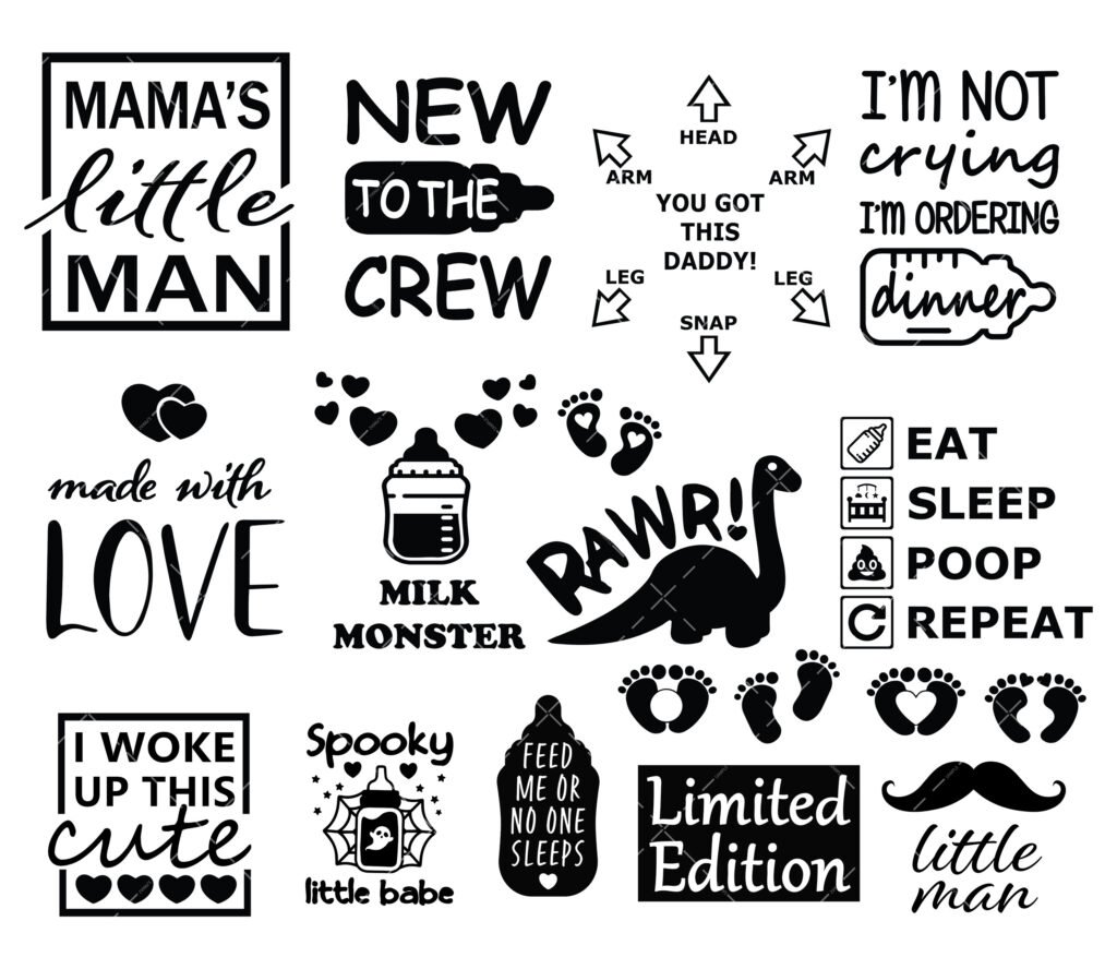 Baby SVG Bundle