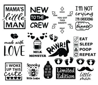 Baby SVG Bundle