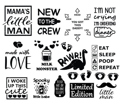 Baby SVG Bundle