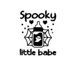 spooky little babe svg