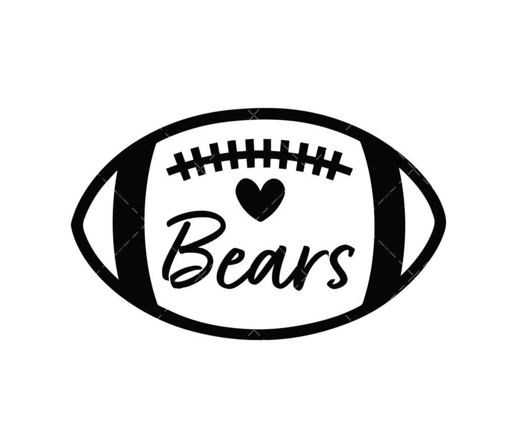 Bears SVG PNG Bears Football Svg Bears Svg Bears Mascot 