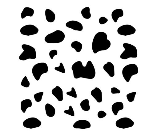 Dalmatian Spot Pattern SVG