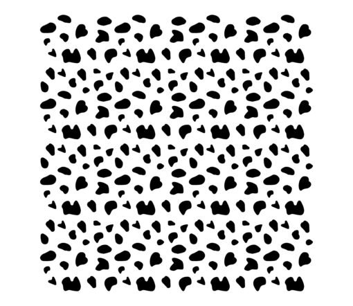Dalmatian Spot Pattern SVG